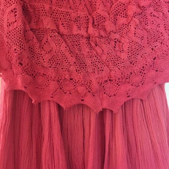 Jens Pirate Booty sz M-L pink tunic top - Picture 2 of 4