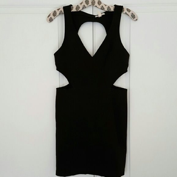 silence + noise Dresses & Skirts - Silence + Noise black cutout bodycon dress
