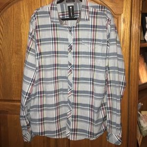 Billabong long sleeve button down men's shirt