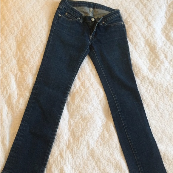 Levi's Original Riveted Skinny Size 24 - Picture 1 of 3