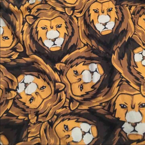 💛🦁 Lularoe OS Lion Leggings New