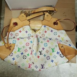 LOUIS VUITTON URSULA WHITE MULTICOLOR MONOGRAM