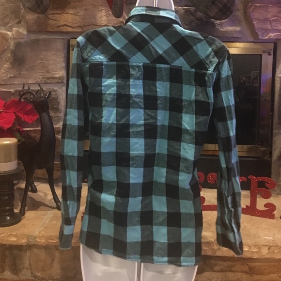 Blue & Black Plaid - Picture 2 of 2