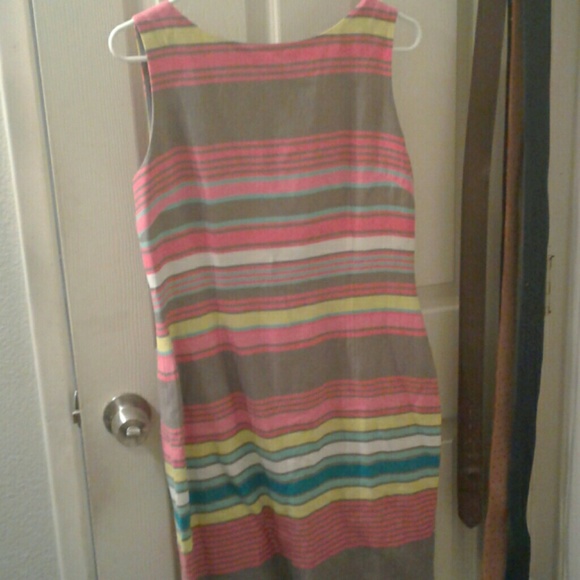 Colorful striped Dress