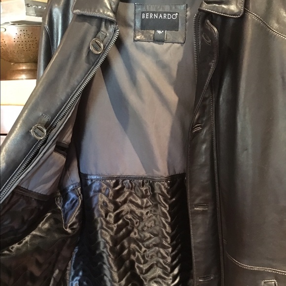 Bernardo Genuine Leather Jacket w Vest origin. 595