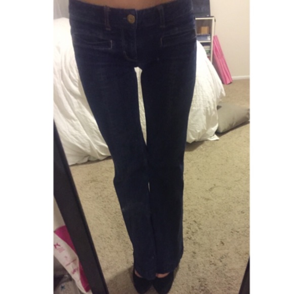 American Eagle Outfitters Denim - AE dark wash flare jeans