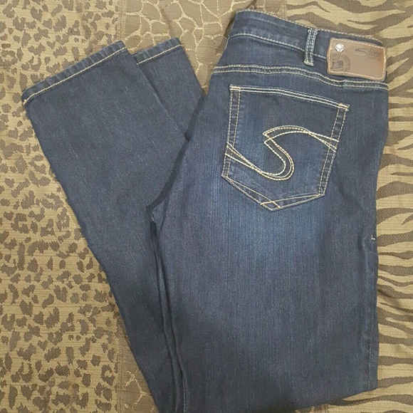 Silver suki jeggins, sz 33