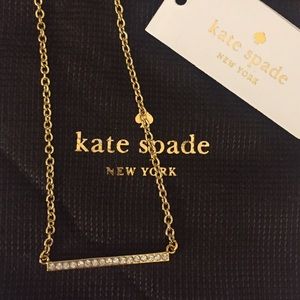 Kate Spade Dainty Sparklers Bar Pendant