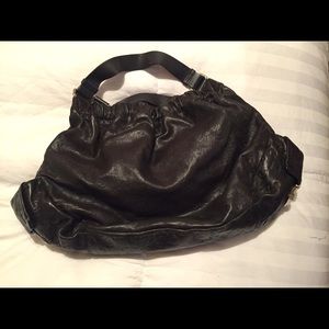 Black Leather Marc by Marc Jacobs Bag
