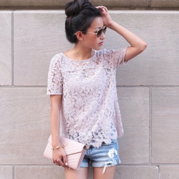 Lace shirt