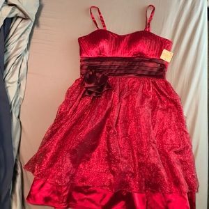 BNWT Sparkly Red Dress