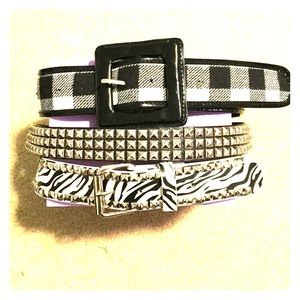 3 belts OR ** 1 Free with any purchase**❤️