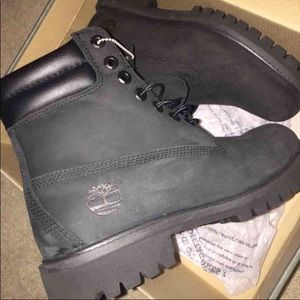 Black Timberland Boots