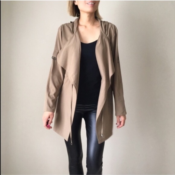 Katie Fall tan outerwear jacket. - Picture 4 of 4