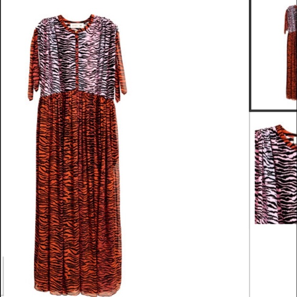 Silk multi color dress