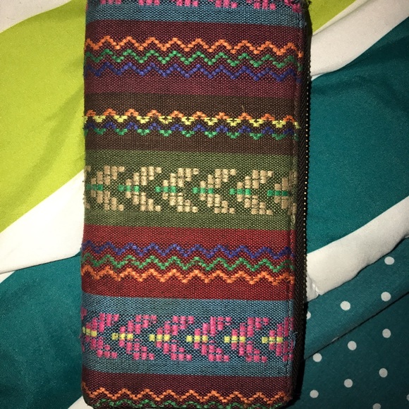 Multicolored wallet