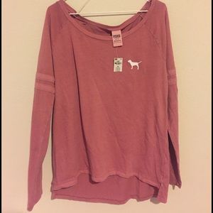 FINAL SALE ‼️‼️‼️Pink long sleeve tee