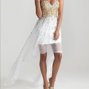 Night Moves High-Low prom dress