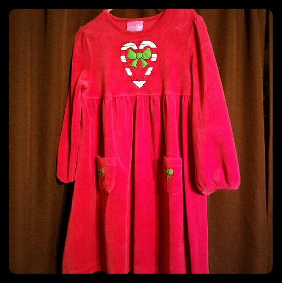 J. Khaki Size 4 Christmas Dress Great shape