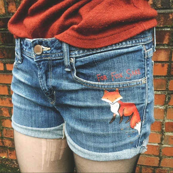 GAP Pants - Handmade For Fox Sake Cutoff Jeans