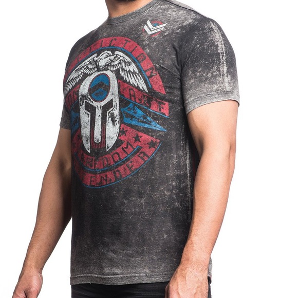 Affliction GROUNDED Freedom Defender "GI" T-shirt - Picture 4 of 4