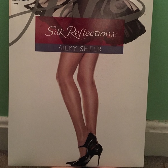 Silky sheer tights