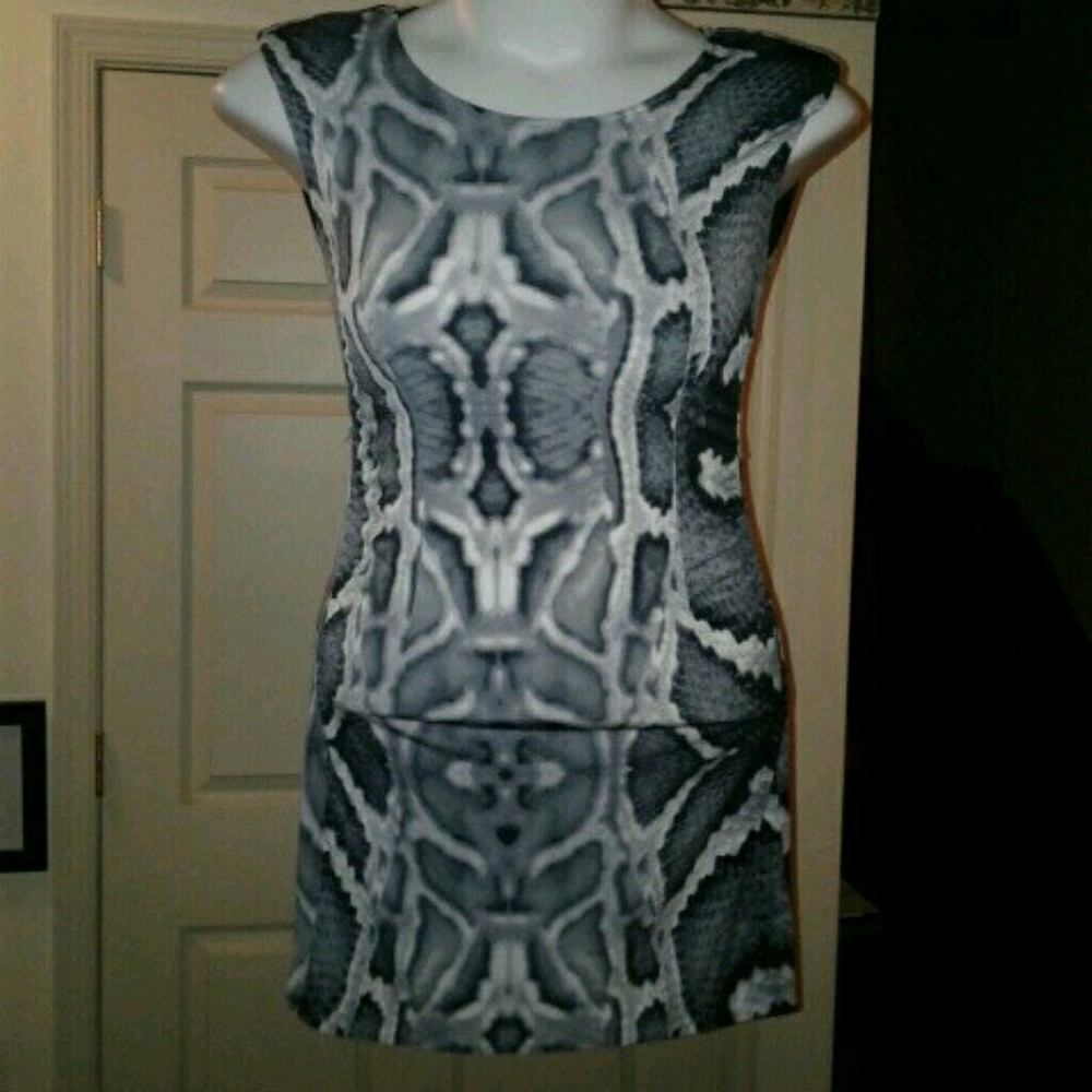 NWT Snake Fever Jersey Dress