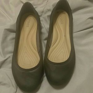 Crocs Black flats