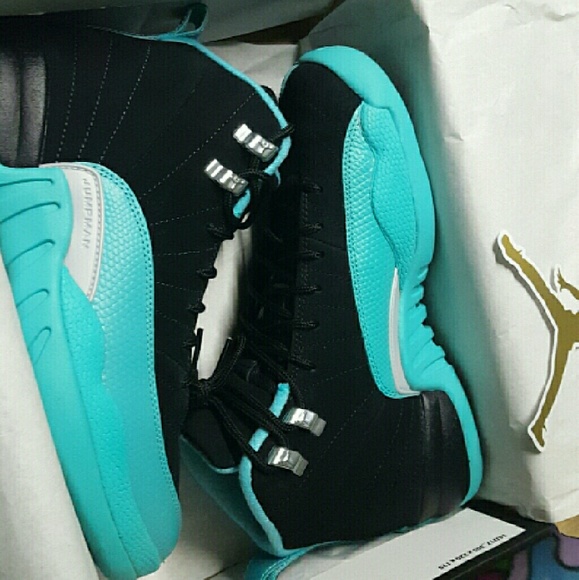 Jordan retro 12s Hyper Jade!!!!!! - Picture 3 of 6