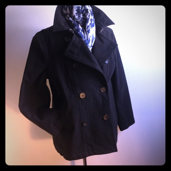 gap classic peacoat