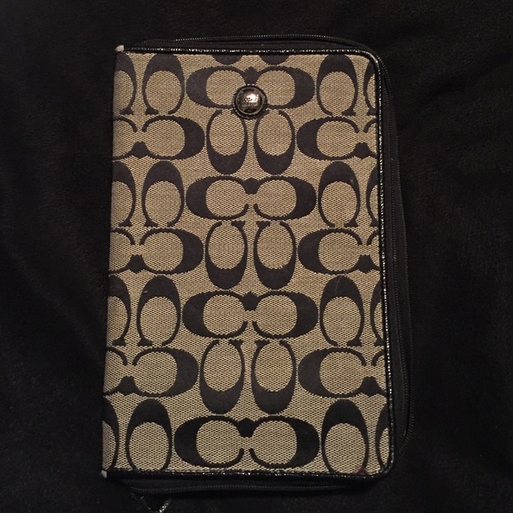 Black COACH iPad Mini Case