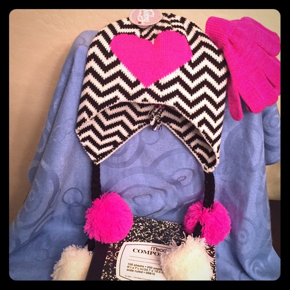 ๐HP๐ Toby & Me Girl's Hat & Gloves Set - Picture 1 of 4