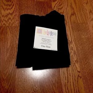 Lularoe Unicorn Solid Black OS leggings! 🦄 HTF!!