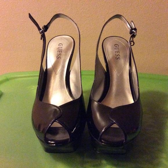 Patent Leather sling pump size 9.5