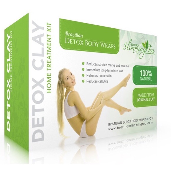 Brazilian volcanic clay Detox weight loss wrap
