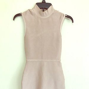 Rose gold Color Tight Dress