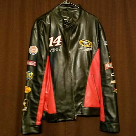 NWOT Tony Stewart Office Depot Track Jacket