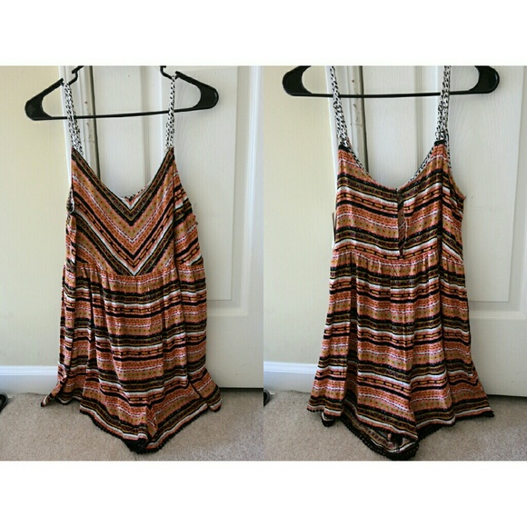 Boho Romper NWT