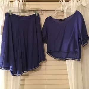Blue two piece from LuLu's