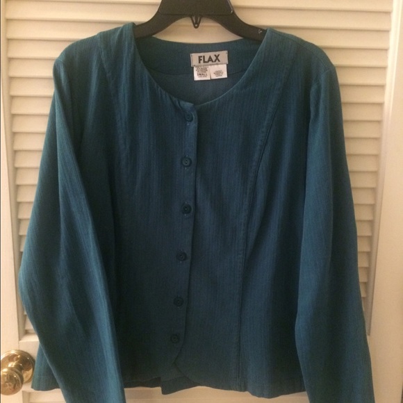 FLAX Cardigan Top