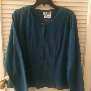 FLAX Cardigan Top