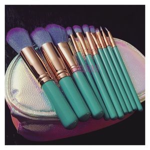 HP! 💜 Purple Teal Brush Set