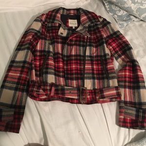 Forever 21 plaid coat