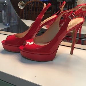Vince Camuto Red Heels