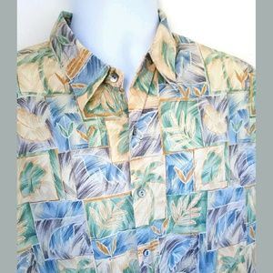 Men's Tori Richard Honolulu Hawaiian Camp Shirt  L