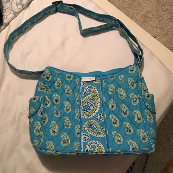 Vera Bradley bermuda blue purse