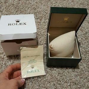 ROLEX WATCH BOX  W/ PILLOW