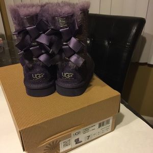 Purple toddler UGG Boots size 7