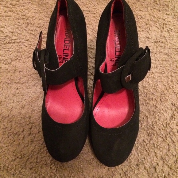 Black Sueded Heels