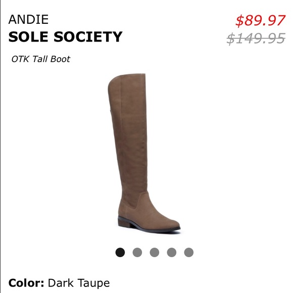 CLASSIC OVER THE KNEE BOOTS - Styled Snapshots Sole Society OTK boots